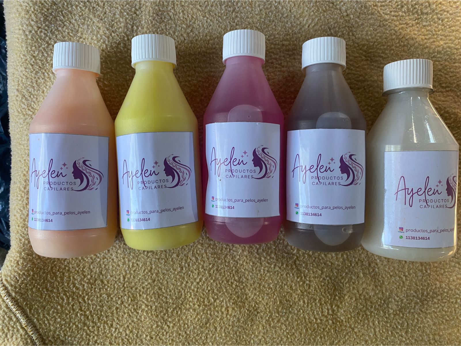 Variedad de tratamientos capilares Ayelen